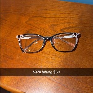 Vera Wang Black and Brown Eyeglasses